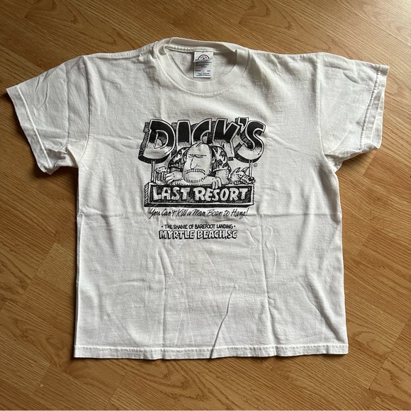 VINTAGE “DICK’S LAST RESORT” RESTAURANT TEE - Picture 2 of 4